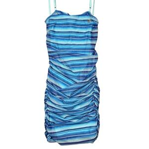 I.AM.GIA Vibrant Blue Striped Dress